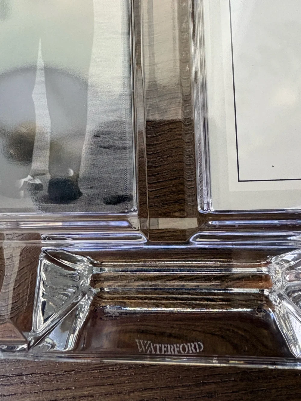 Waterford crystal double